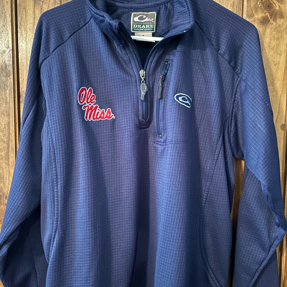 Drake Blue Lightweight Shirt Jacket